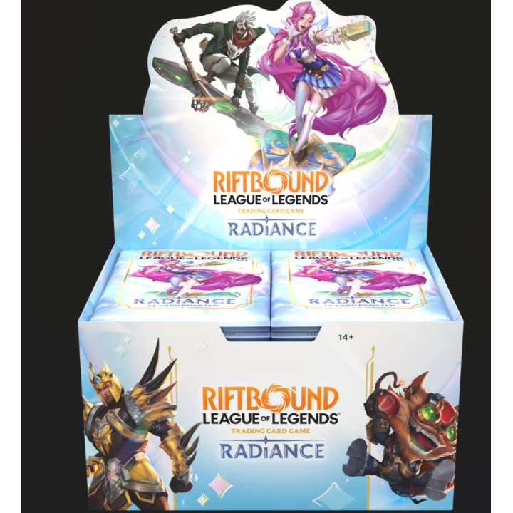 Riftbound: League of Legends TCG - Radiance Booster Display (24 Boosters) - English